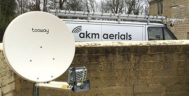 satellite broadband Hullavington Aerials